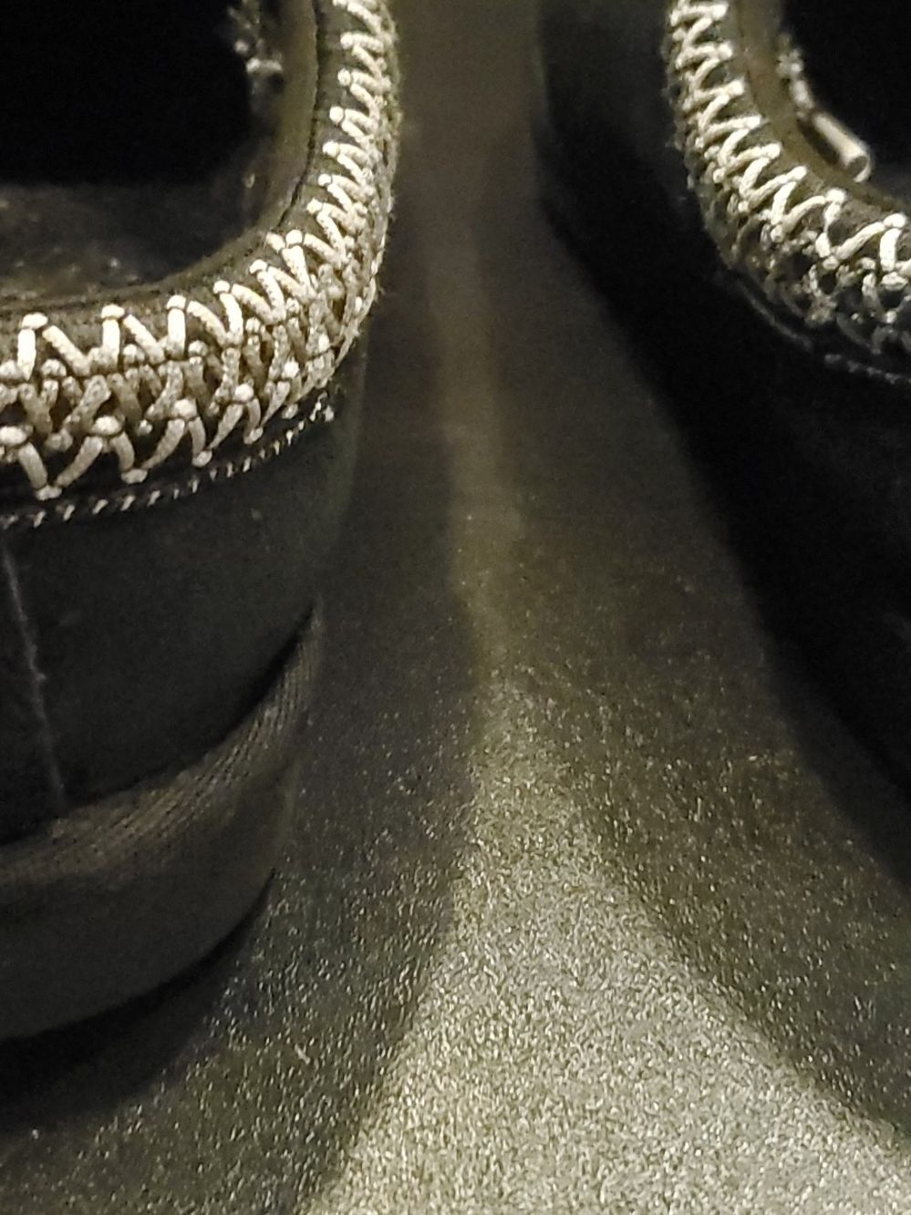 UGG Tasman Slippers Black Size 7 - Picture 5 of 8